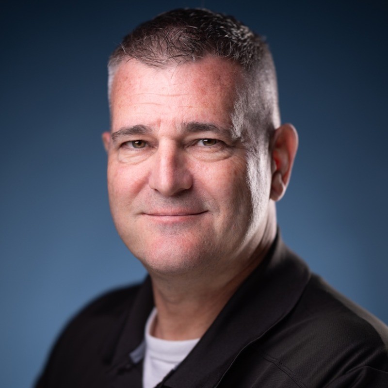 Portrait of Chris Keeling.