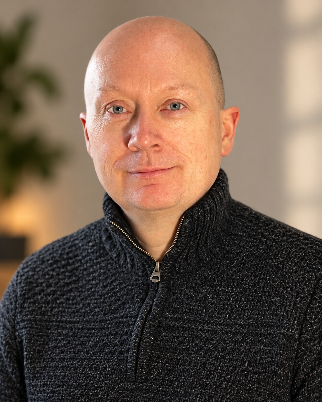 Portrait of Liam Wickham.