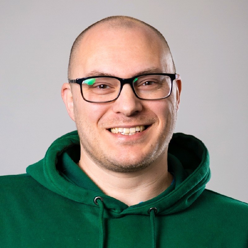 Portrait of Callum Godfrey.